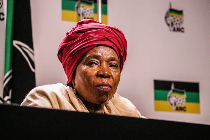 Nkosazana Dlamini-Zuma at an ANC meeting - Source: IOL