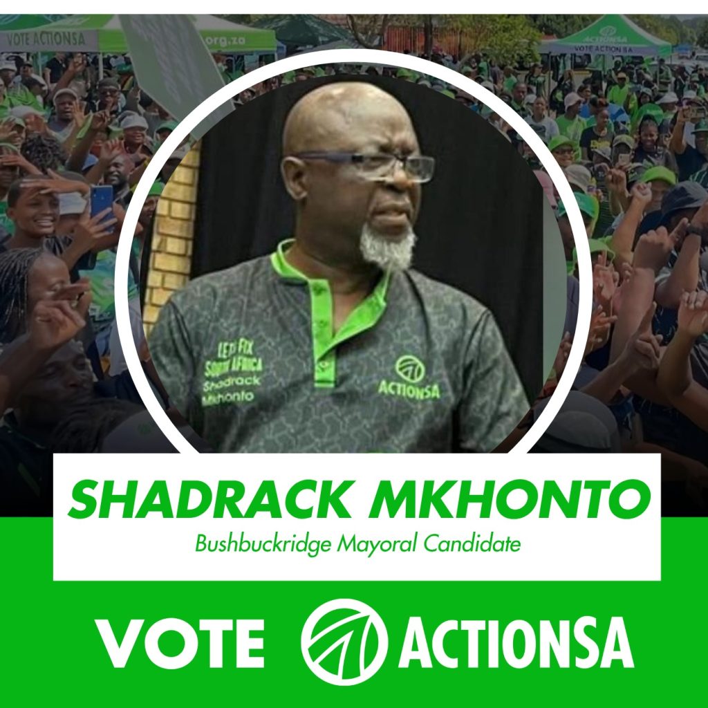 Shadrack Mkhonto - ActionSA