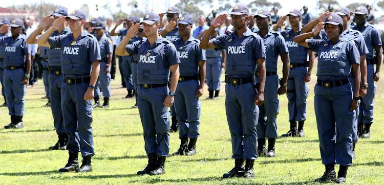 SAPS Officers - Source: The Guardian