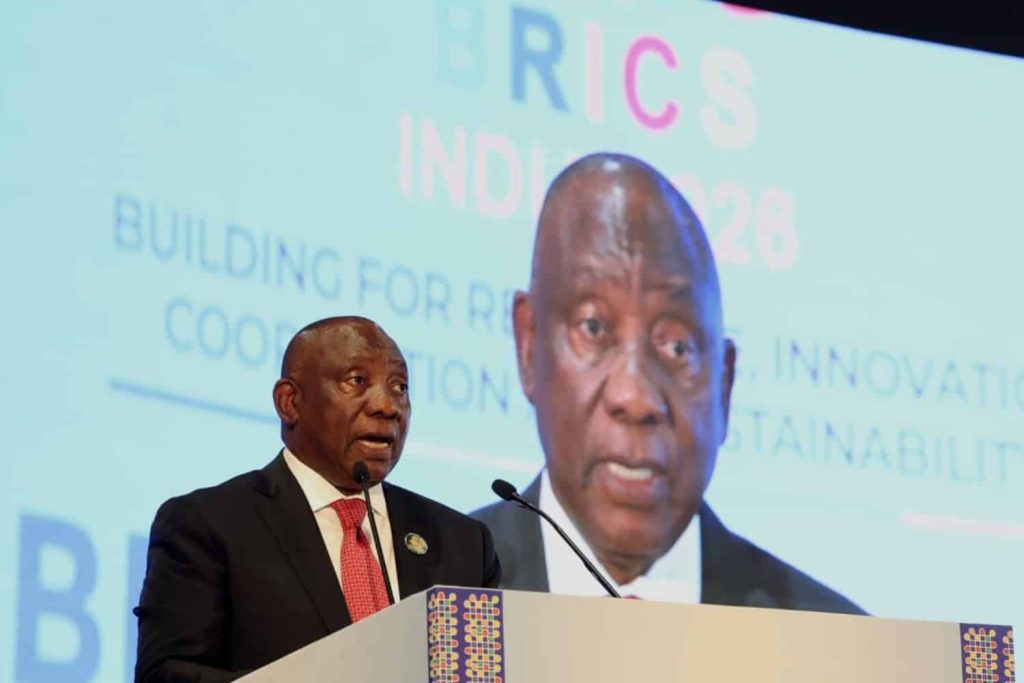 Cyril Ramaphosa at BRICS 2026
