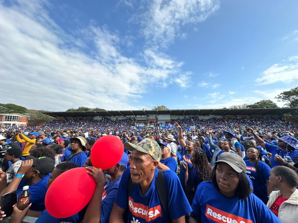 DA Members at a rally